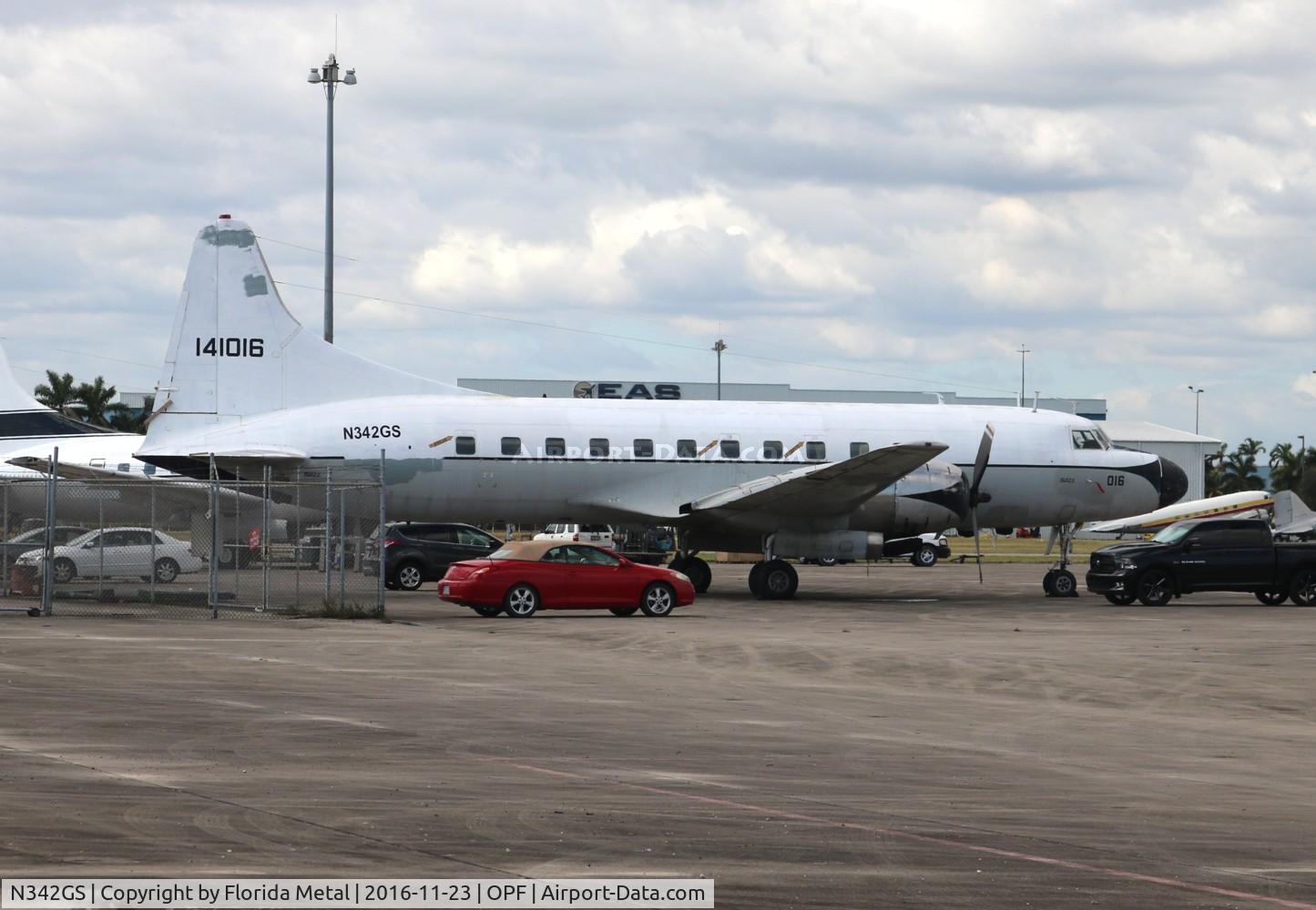 N342GS, 1956 Convair C-131F (R4Y-1) Samaritan C/N 299, C-131F
