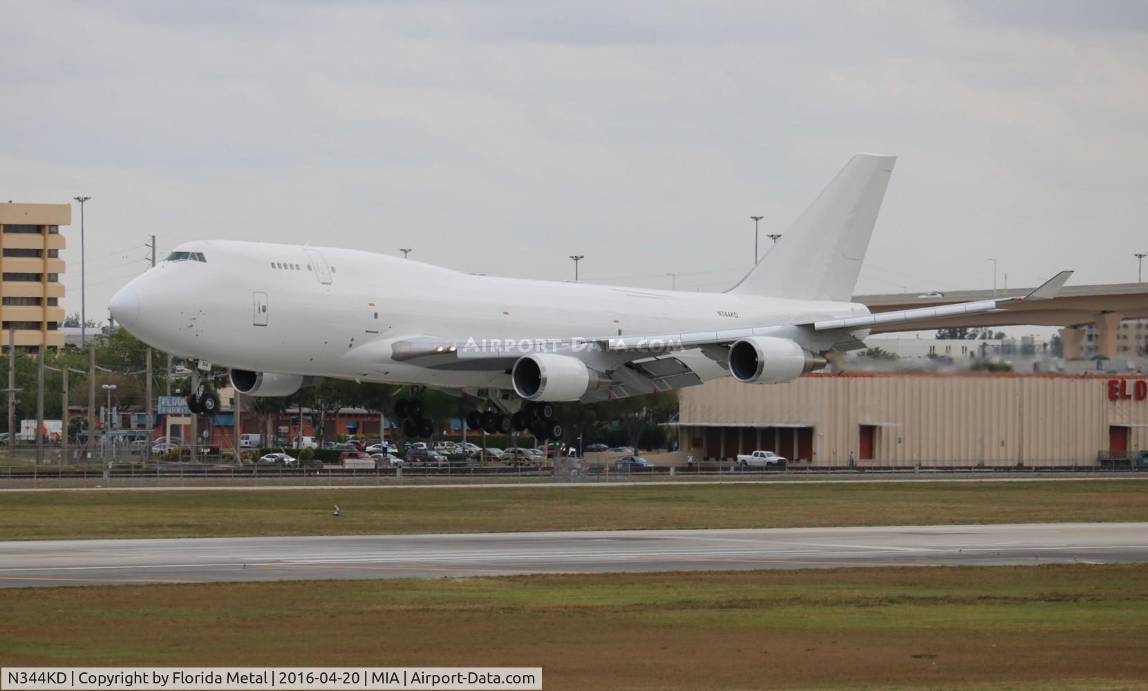 N344KD, 1992 Boeing 747-446BCF C/N 26344, Western Global