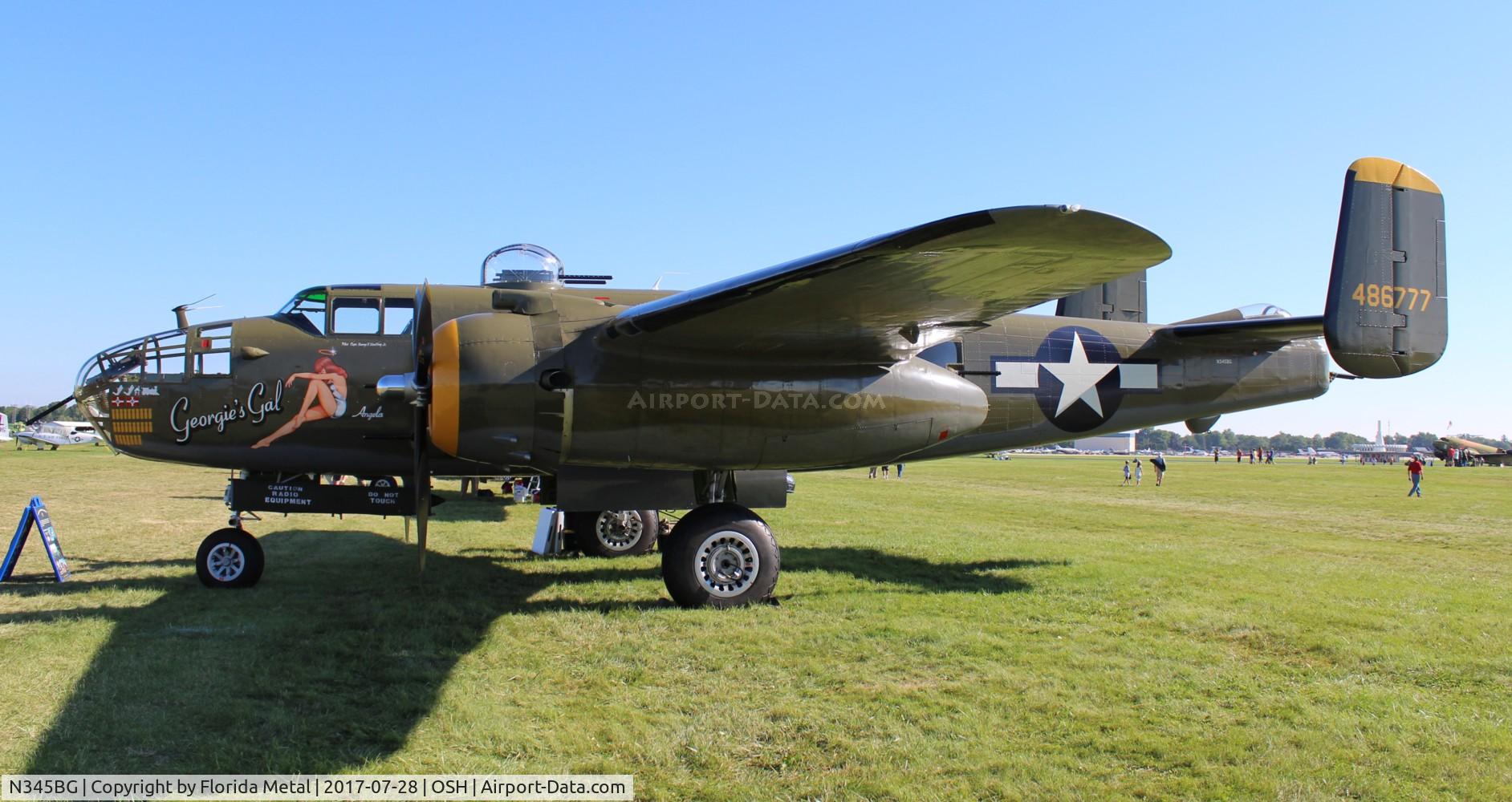 N345BG, 1944 North American TB-25N Mitchell C/N 108-47531, Georgie's Gal
