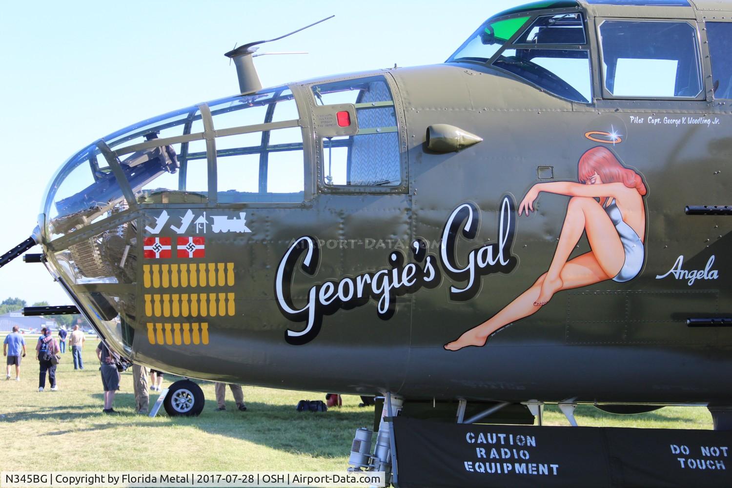 N345BG, 1944 North American TB-25N Mitchell C/N 108-47531, Georgie's Gal