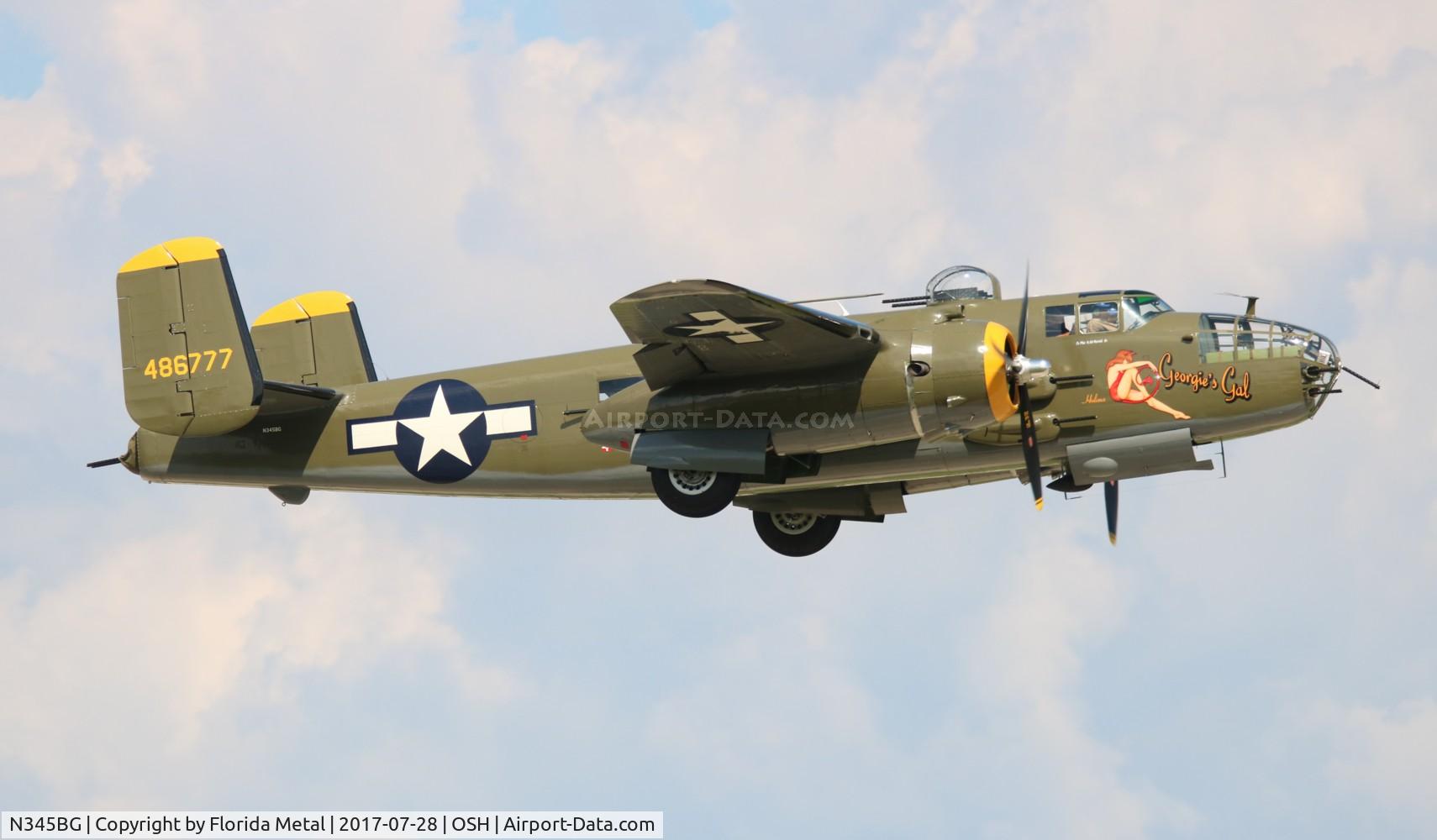 N345BG, 1944 North American TB-25N Mitchell C/N 108-47531, Georgie's Gal