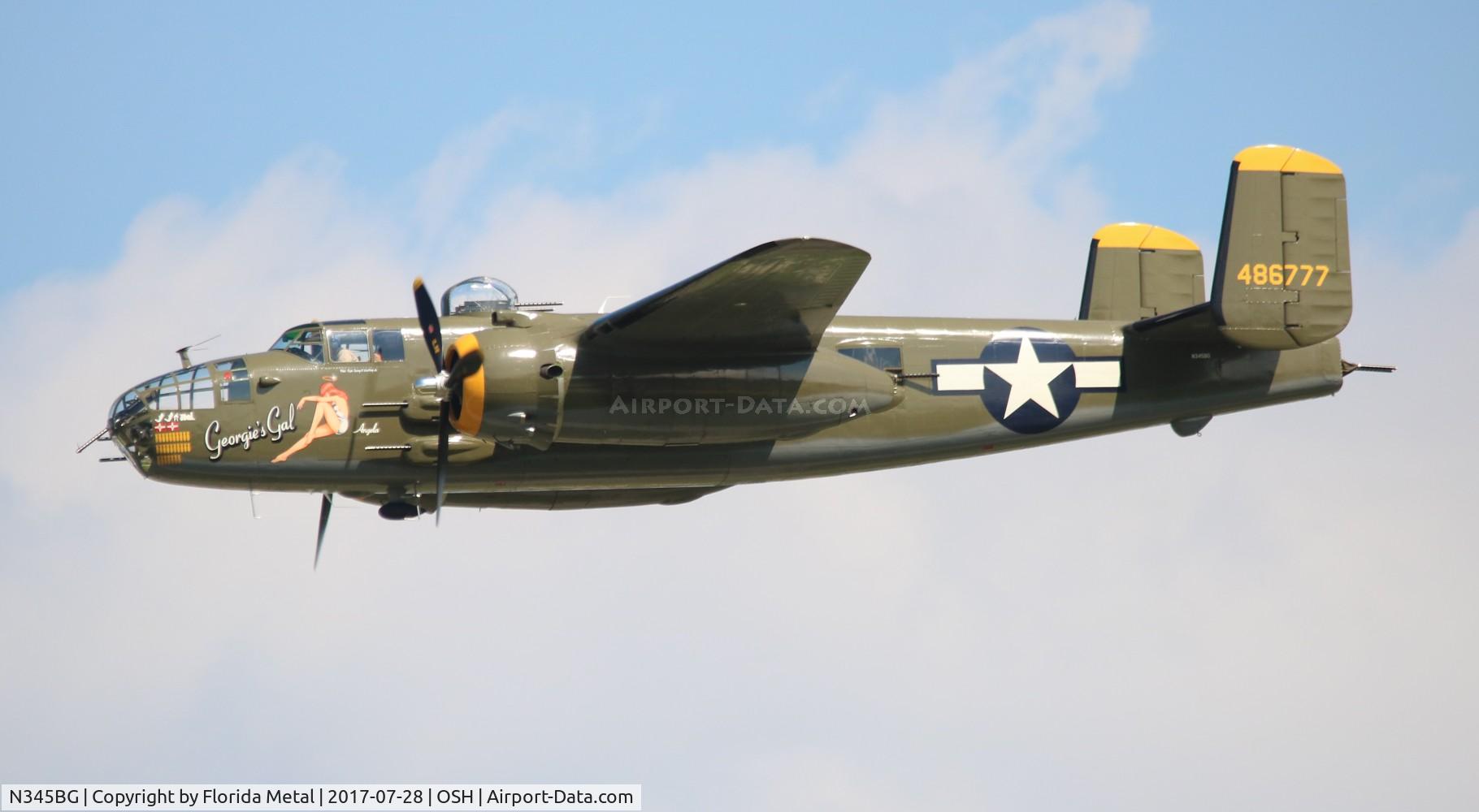 N345BG, 1944 North American TB-25N Mitchell C/N 108-47531, Georgie's Gal