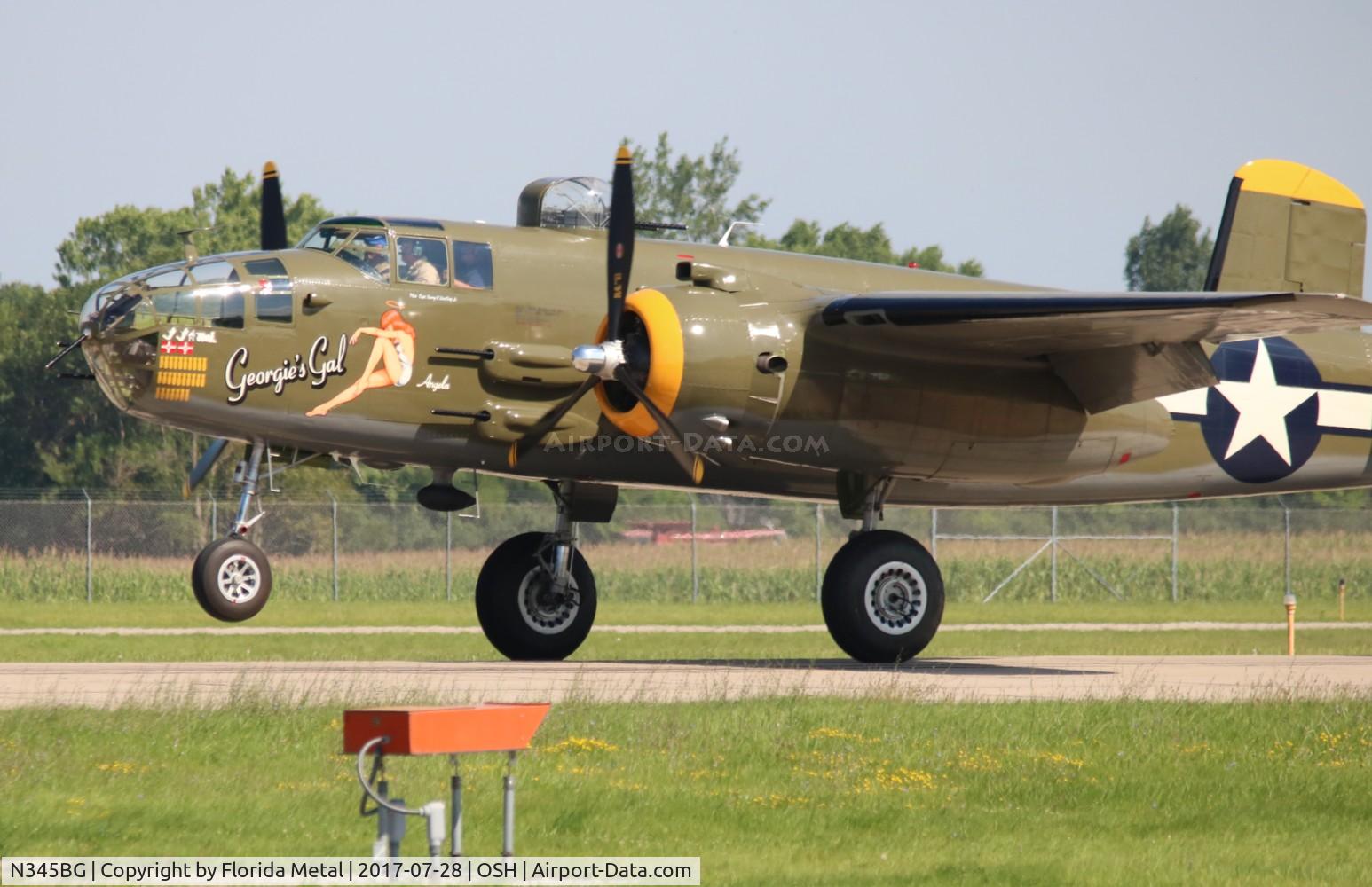 N345BG, 1944 North American TB-25N Mitchell C/N 108-47531, Georgie's Gal