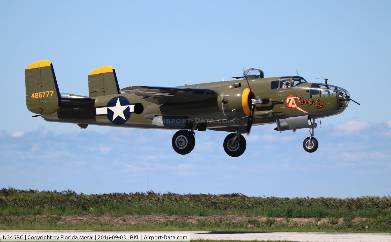 N345BG, 1944 North American TB-25N Mitchell C/N 108-47531, Georgie's Gal