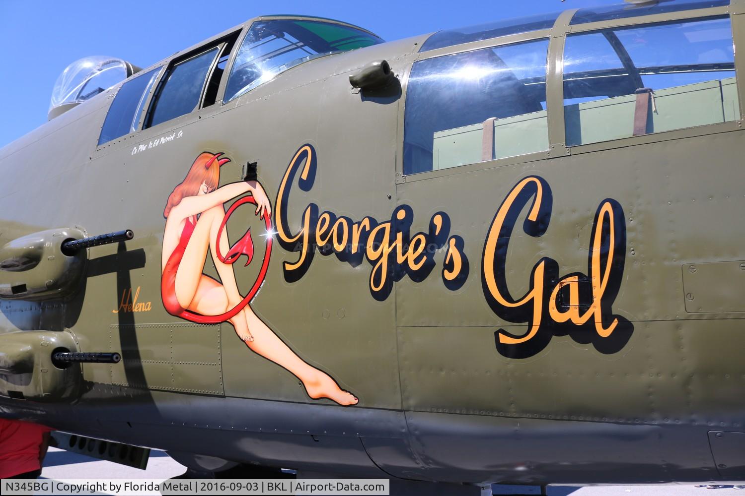 N345BG, 1944 North American TB-25N Mitchell C/N 108-47531, Georgie's Gal
