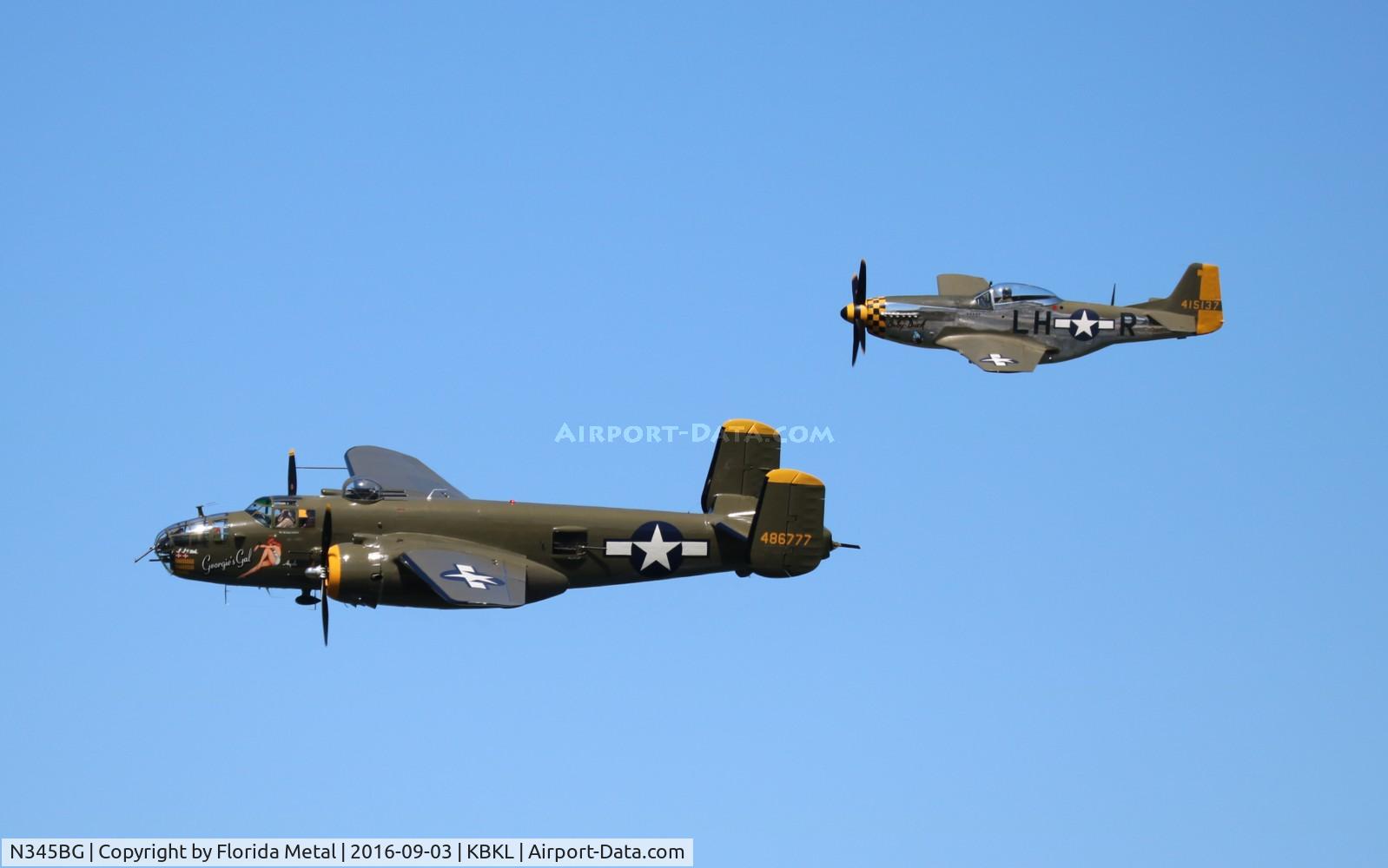 N345BG, 1944 North American TB-25N Mitchell C/N 108-47531, Georgie's Gal