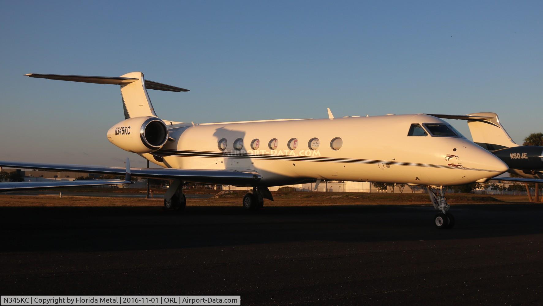 N345KC, 2004 Gulfstream Aerospace GV-SP (G550) C/N 5036, Gulfstream 550