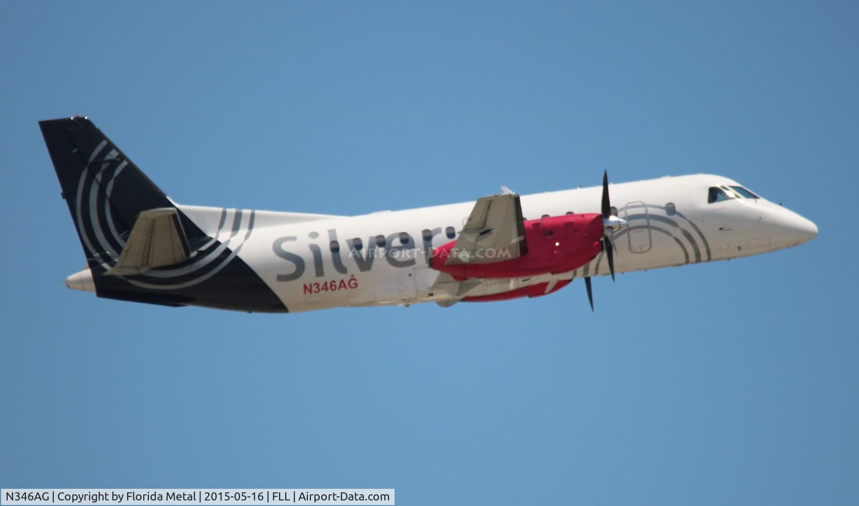 N346AG, 1998 Saab 340B C/N 340B-446, Silver Airways
