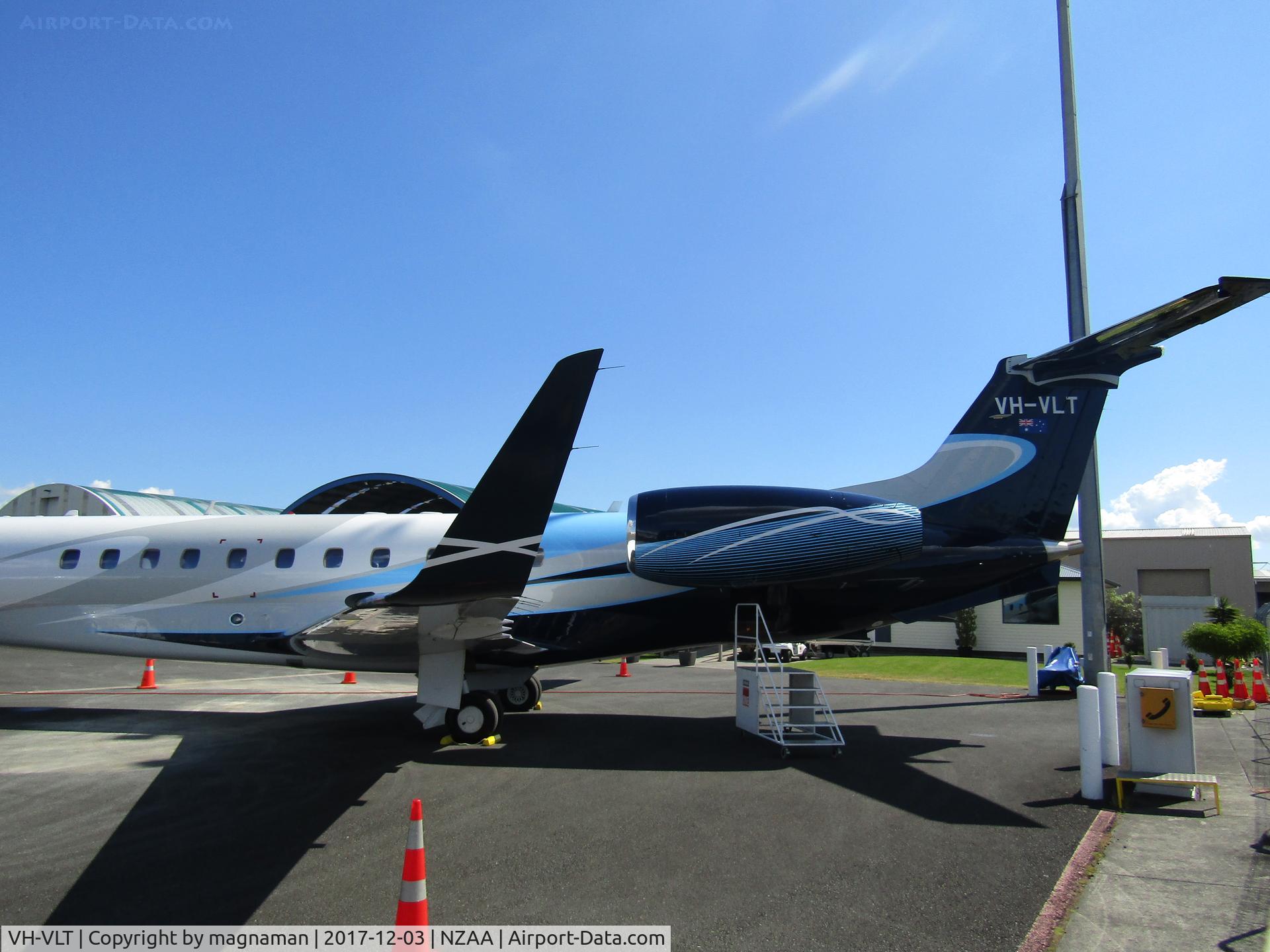 VH-VLT, 2010 Embraer EMB-135BJ Legacy C/N 14501107, back end!