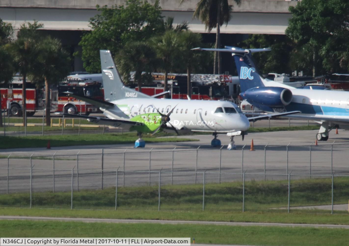 N346CJ, Saab 340B C/N 340B-346, Saab 340B
