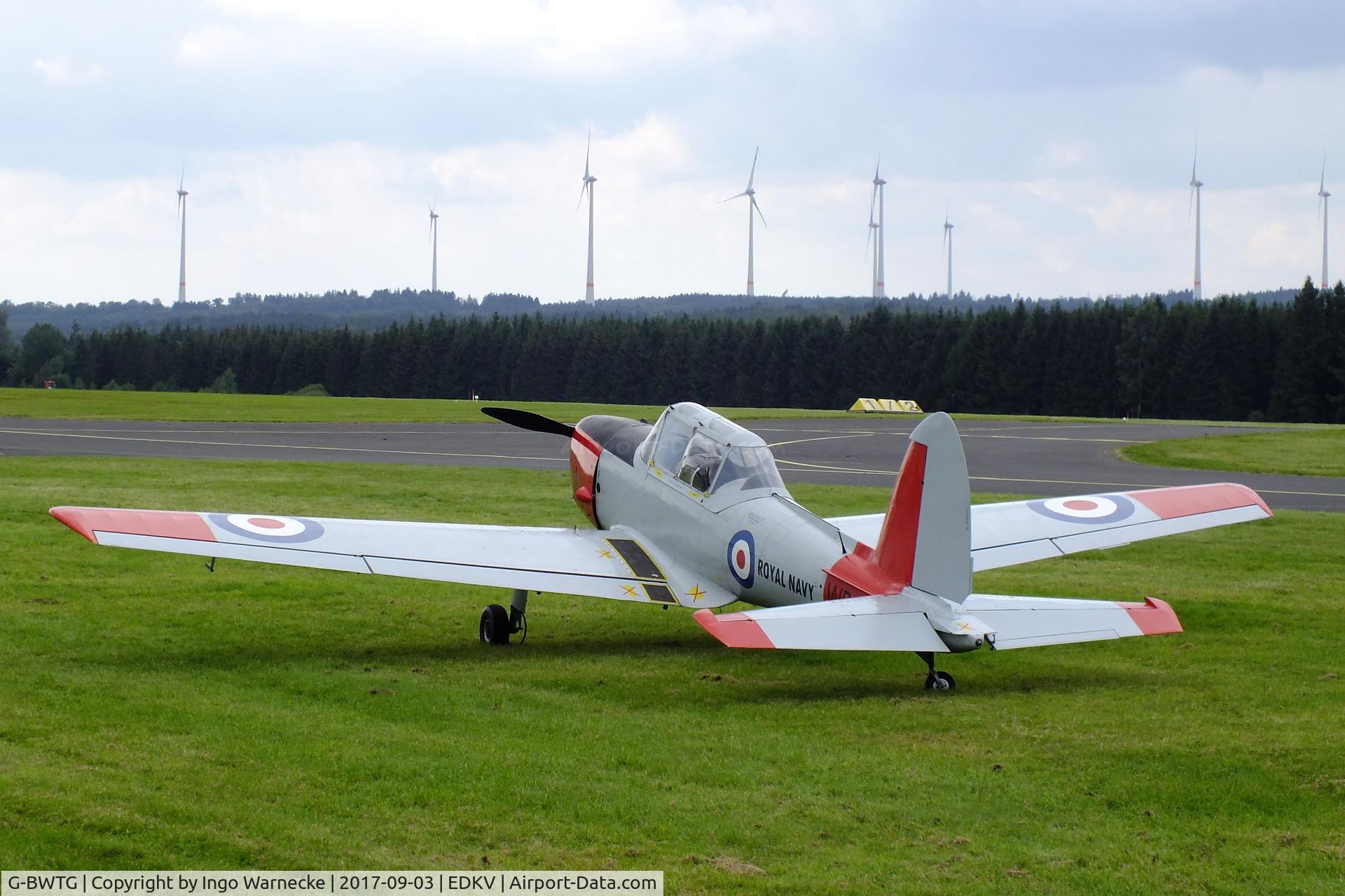 G-BWTG, 1950 De Havilland DHC-1 Chipmunk T.10 C/N C1/0119, De Havilland Canada DHC-1 Chipmunk T10 at the Dahlemer Binz 60th jubilee airfield display