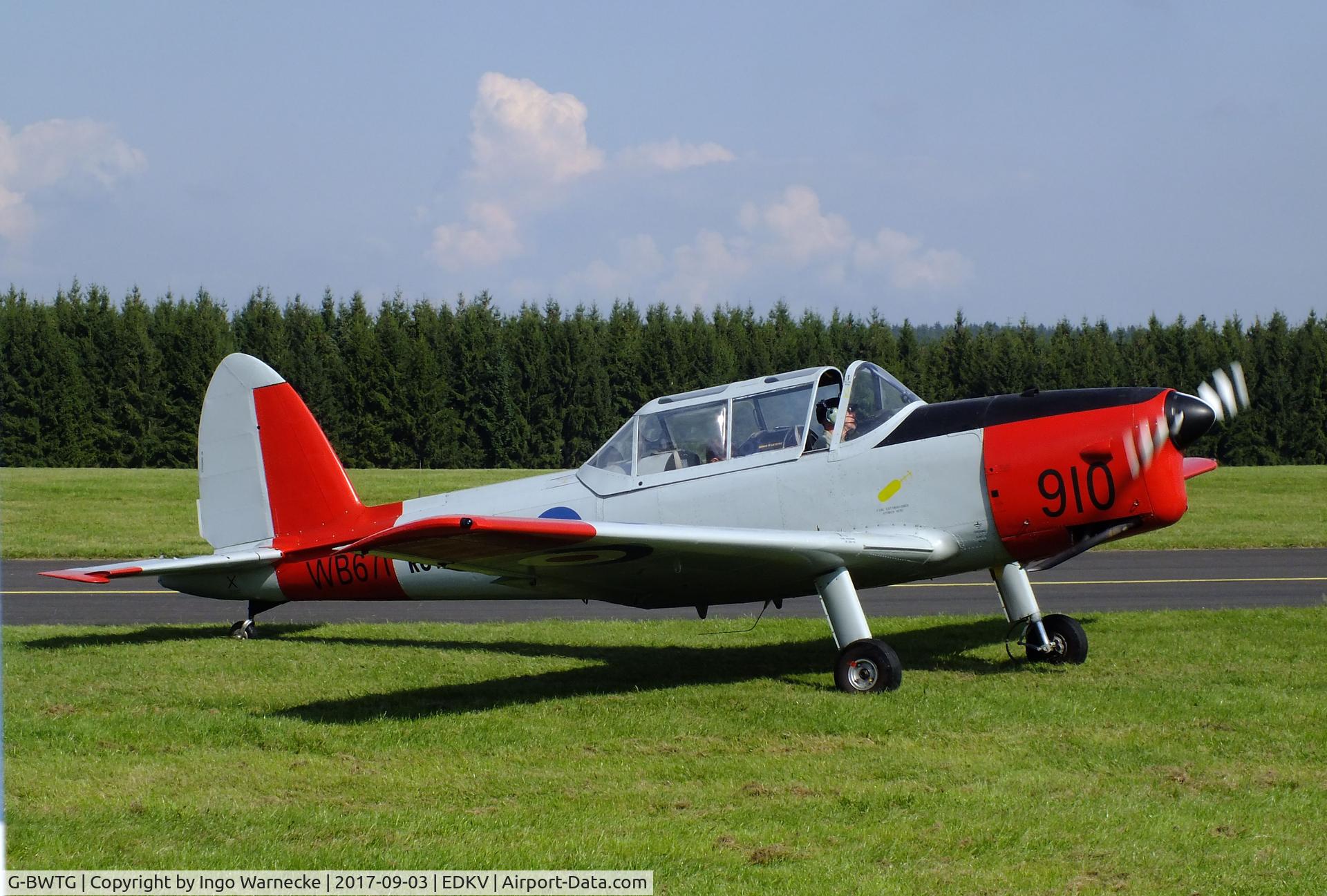 G-BWTG, 1950 De Havilland DHC-1 Chipmunk T.10 C/N C1/0119, De Havilland Canada DHC-1 Chipmunk T10 at the Dahlemer Binz 60th jubilee airfield display