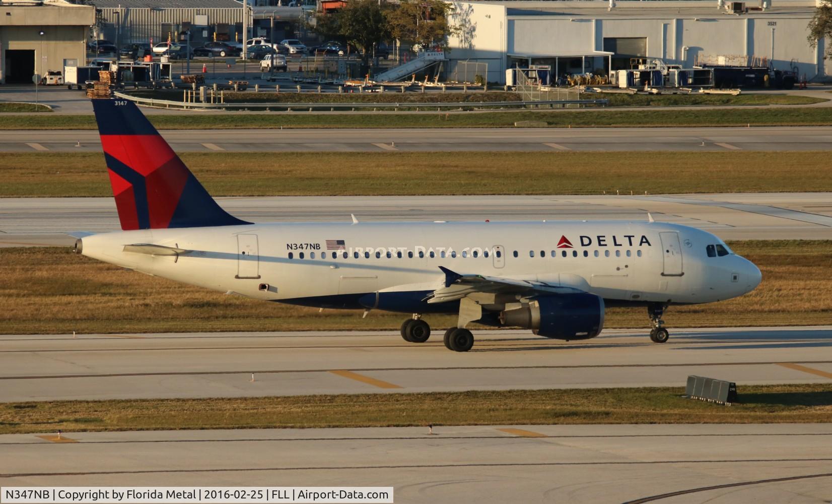 N347NB, 2002 Airbus A319-114 C/N 1800, Delta