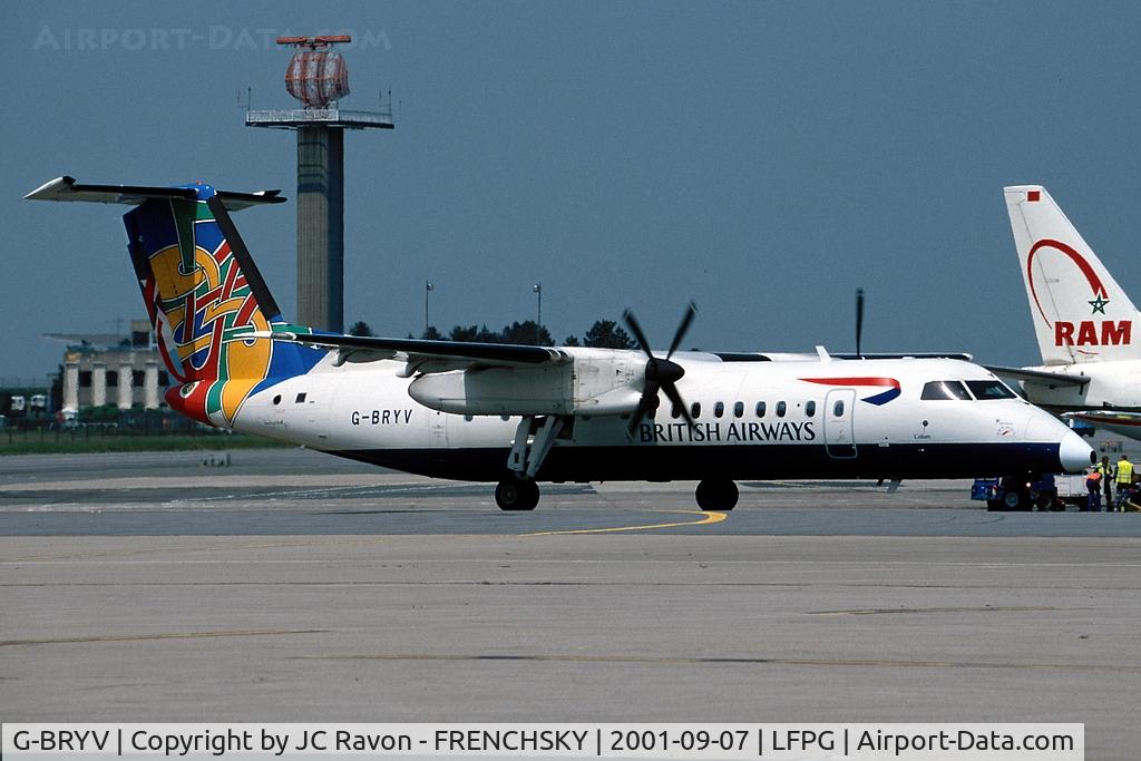 G-BRYV, 1997 De Havilland Canada DHC-8-311 Dash 8 C/N 462, British Airways CitiExpress (now written off)
