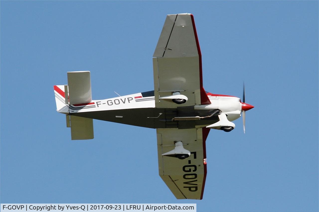 F-GOVP, Robin DR-400-180 Regent Regent C/N 2328, Robin DR-400-180 Regent, On display, Morlaix-Ploujean airport (LFRU-MXN) air show 2017