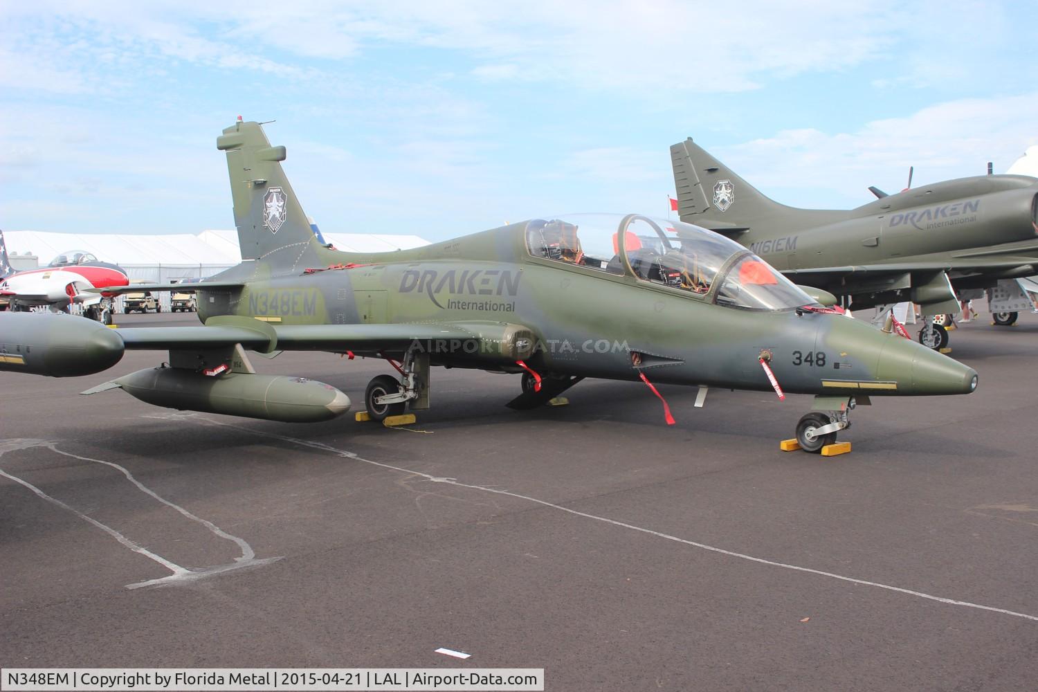 N348EM, 1991 Aermacchi MB-339CB C/N 6829/180, Draken Intl