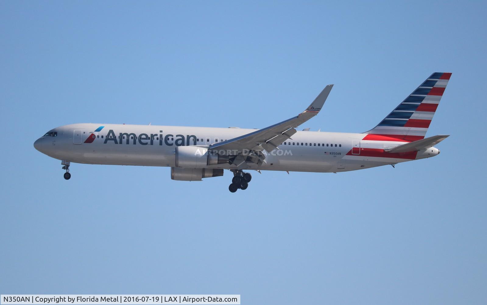 N350AN, 2003 Boeing 767-323/ER C/N 33089, American