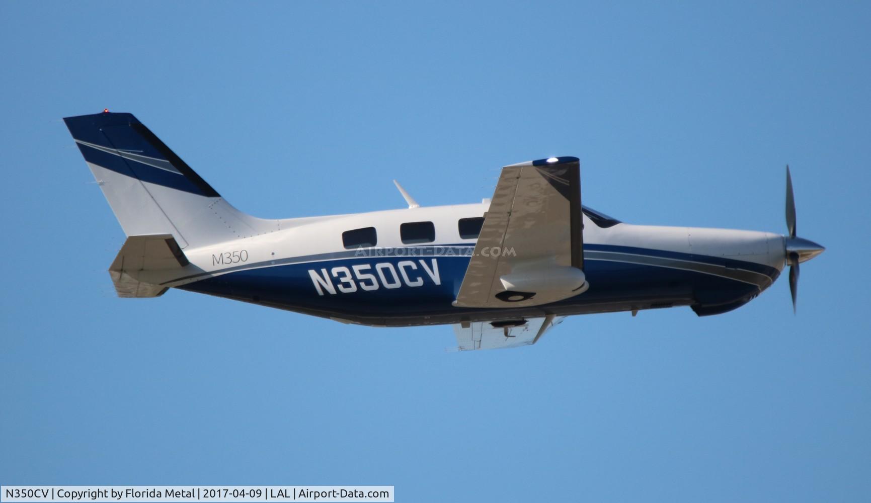 N350CV, 2017 Piper PA-46-350P  M350 Malibu Mirage C/N 4636711, Piper M350