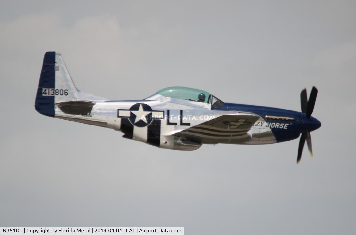 N351DT, 1944 North American P-51D Mustang C/N 122-41042, Crazy Horse 2