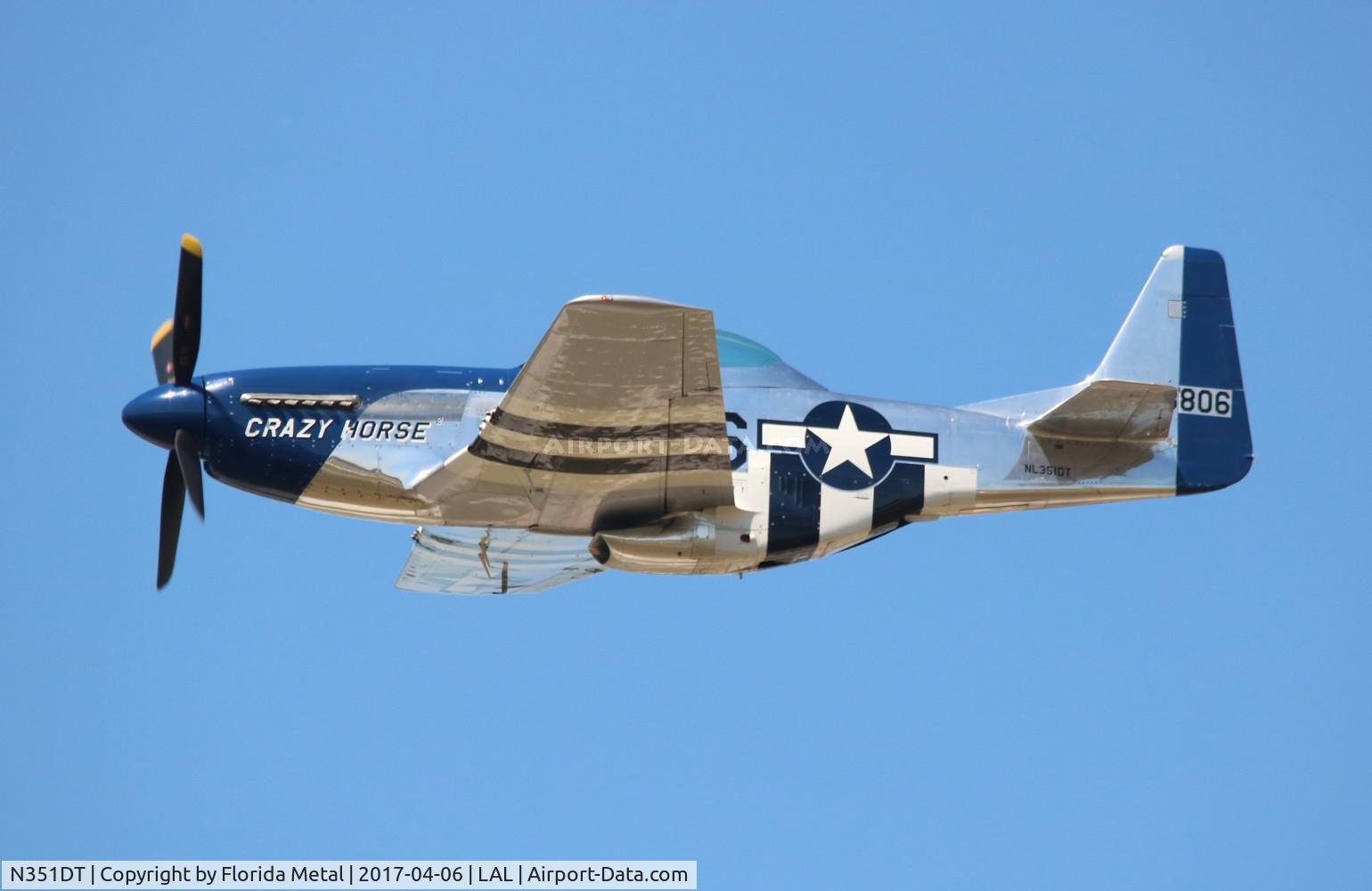 N351DT, 1944 North American P-51D Mustang C/N 122-41042, Crazy Horse 2