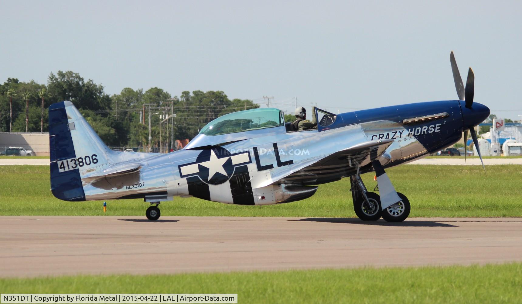 N351DT, 1944 North American P-51D Mustang C/N 122-41042, Crazy Horse 2