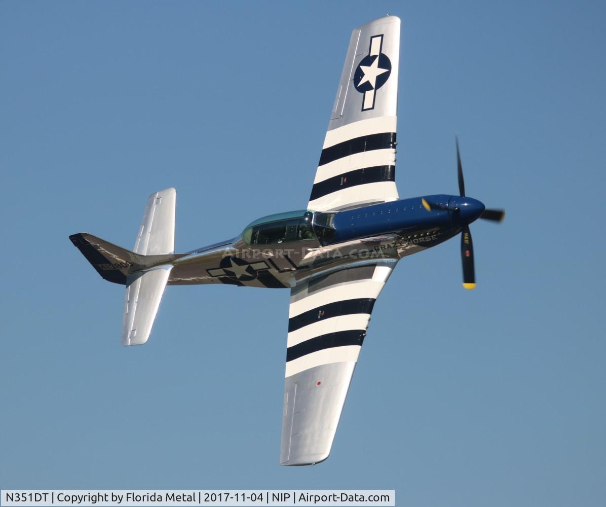 N351DT, 1944 North American P-51D Mustang C/N 122-41042, Crazy Horse 2