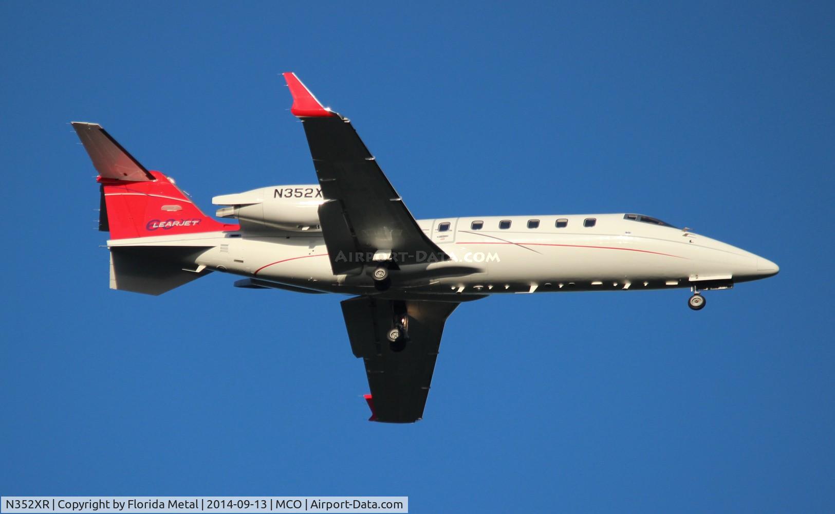 N352XR, 2008 Learjet 60 C/N 60-352, Lear 60