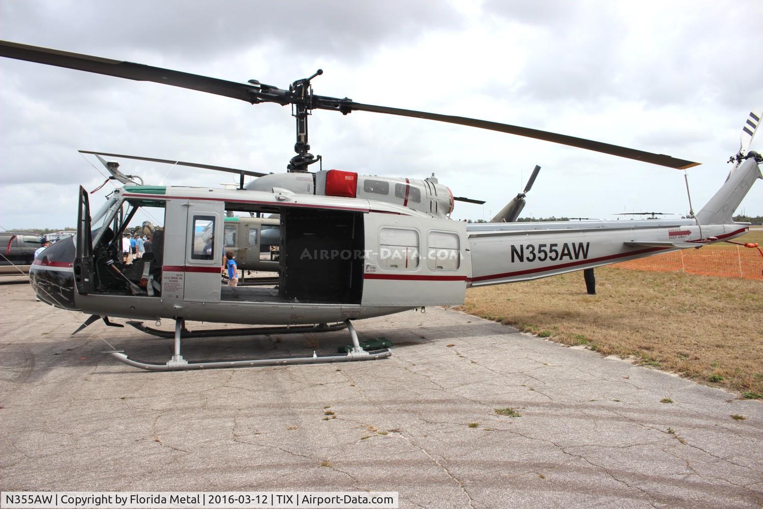 N355AW, Bell UH-1H Iroquois C/N 74-22355, Bell UH-1