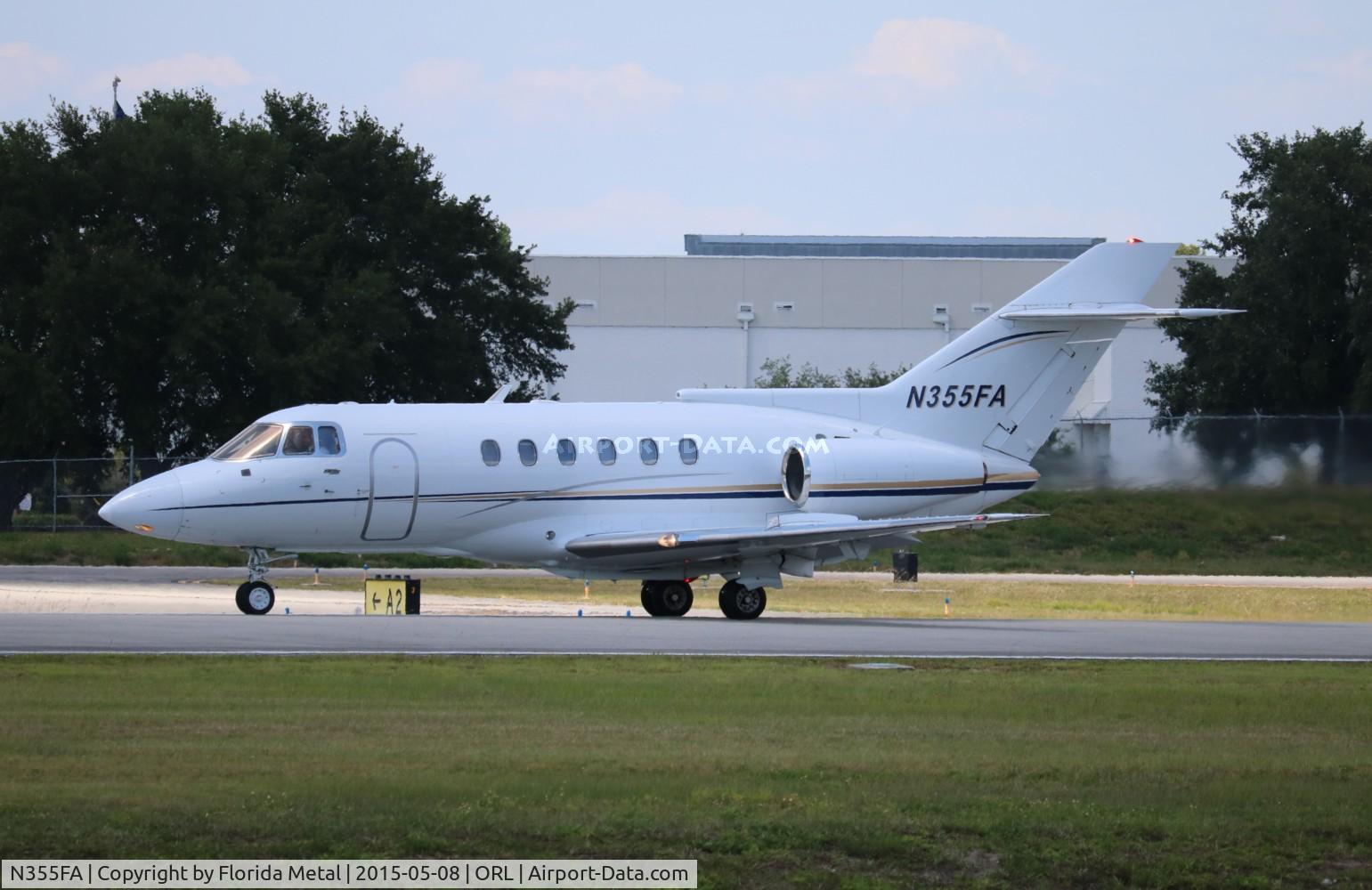 N355FA, 1989 British Aerospace BAe.125 Series 800A C/N 258156, Hawker 800A