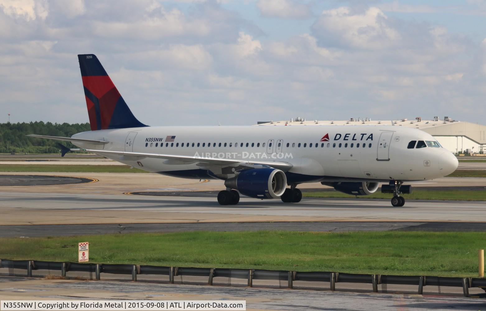 N355NW, 1998 Airbus A320-212 C/N 807, Delta
