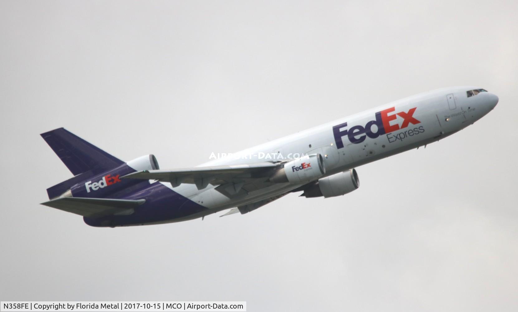 N358FE, 1979 McDonnell Douglas MD-10-10F C/N 46633, Fed Ex