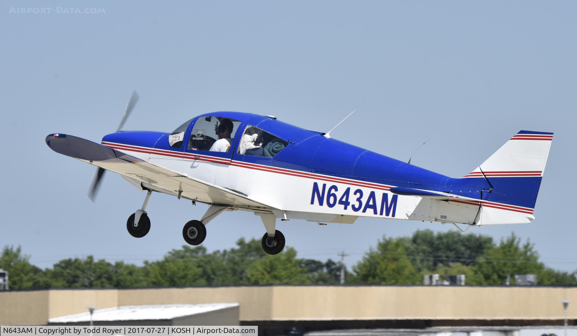 N643AM, AMD CH-2000 Alarus C/N 20-0054, Airventure 2017