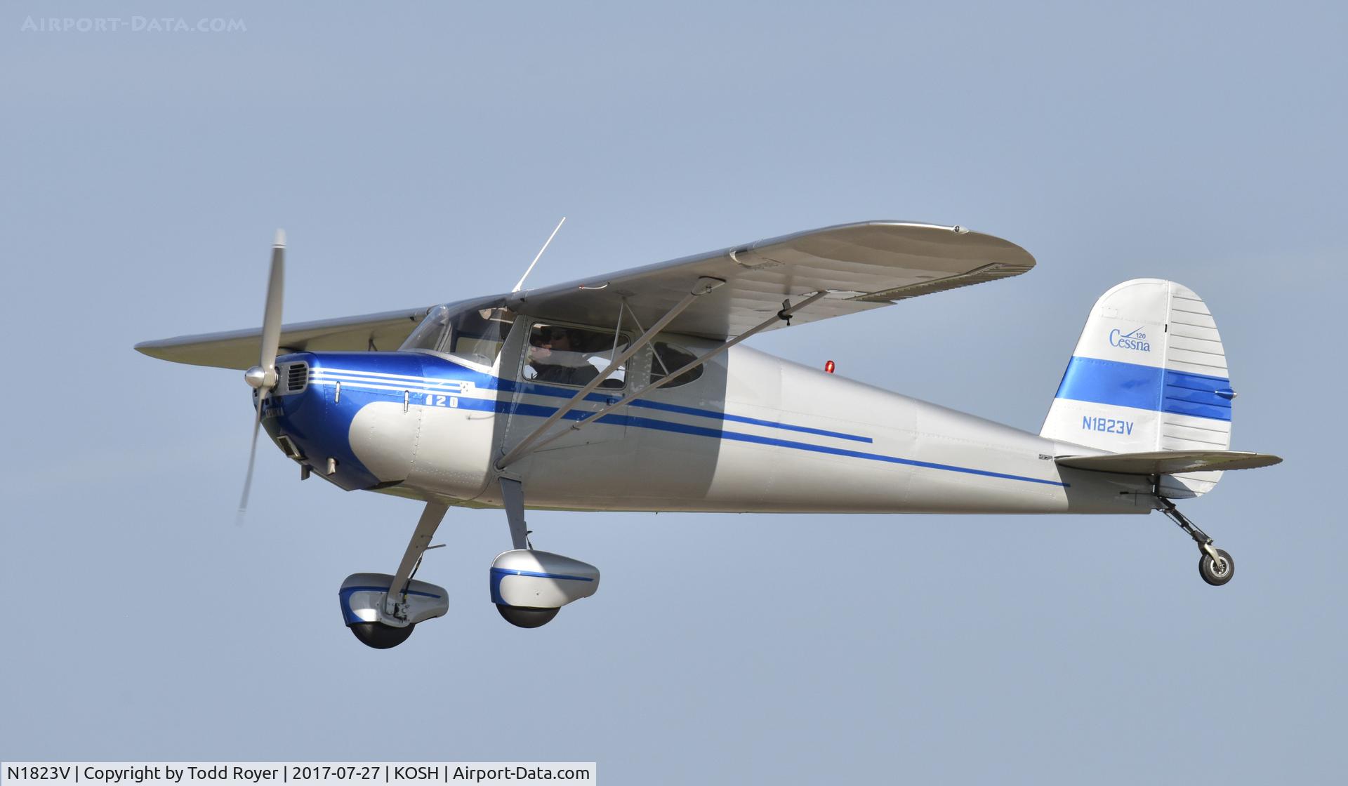 N1823V, 1947 Cessna 120 C/N 14150, Airventure 2017