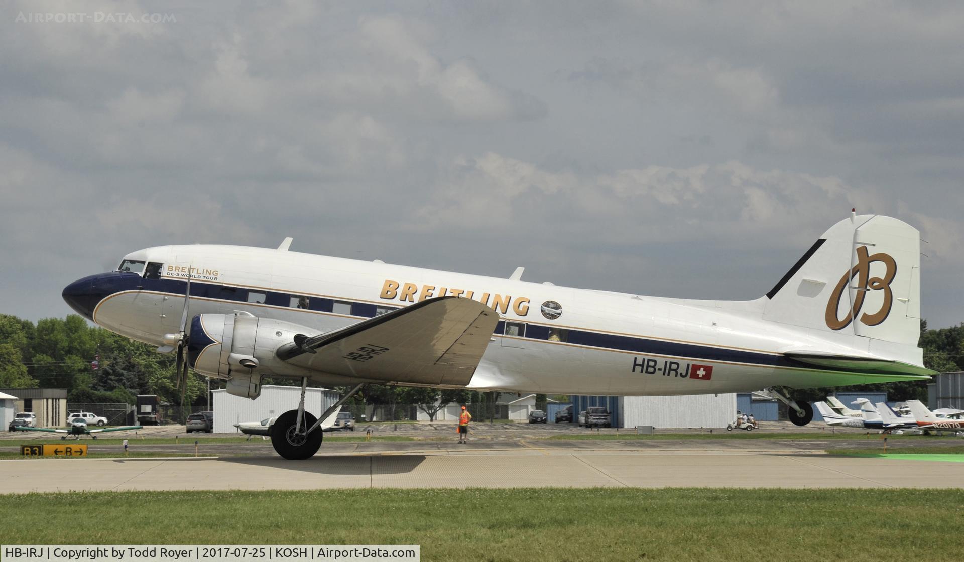 HB-IRJ, 1940 Douglas DC-3A-S4C4G C/N 2204, Airventure 2017