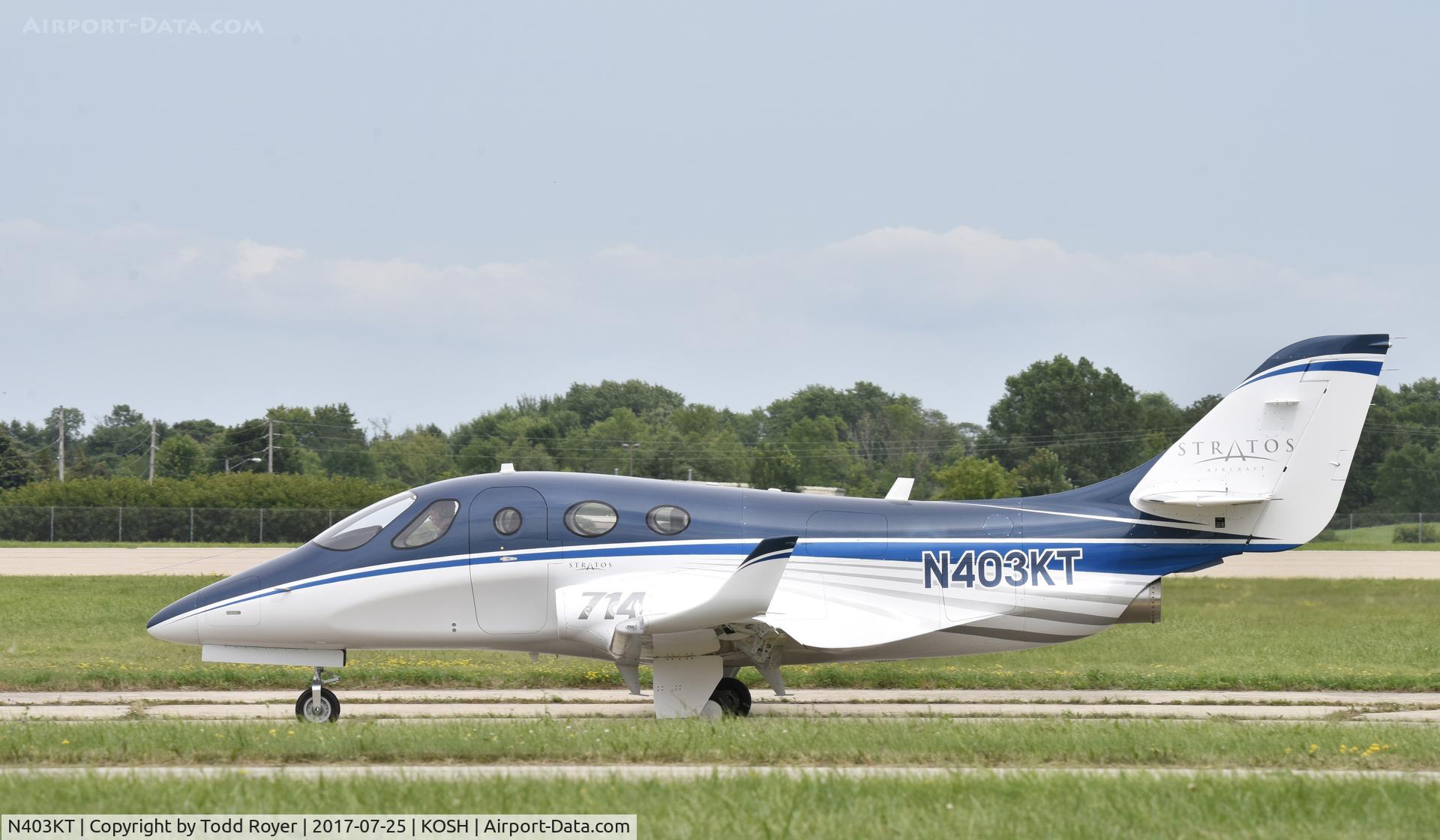 N403KT, 2016 Stratos 714 C/N S714-100, Airventure 2017