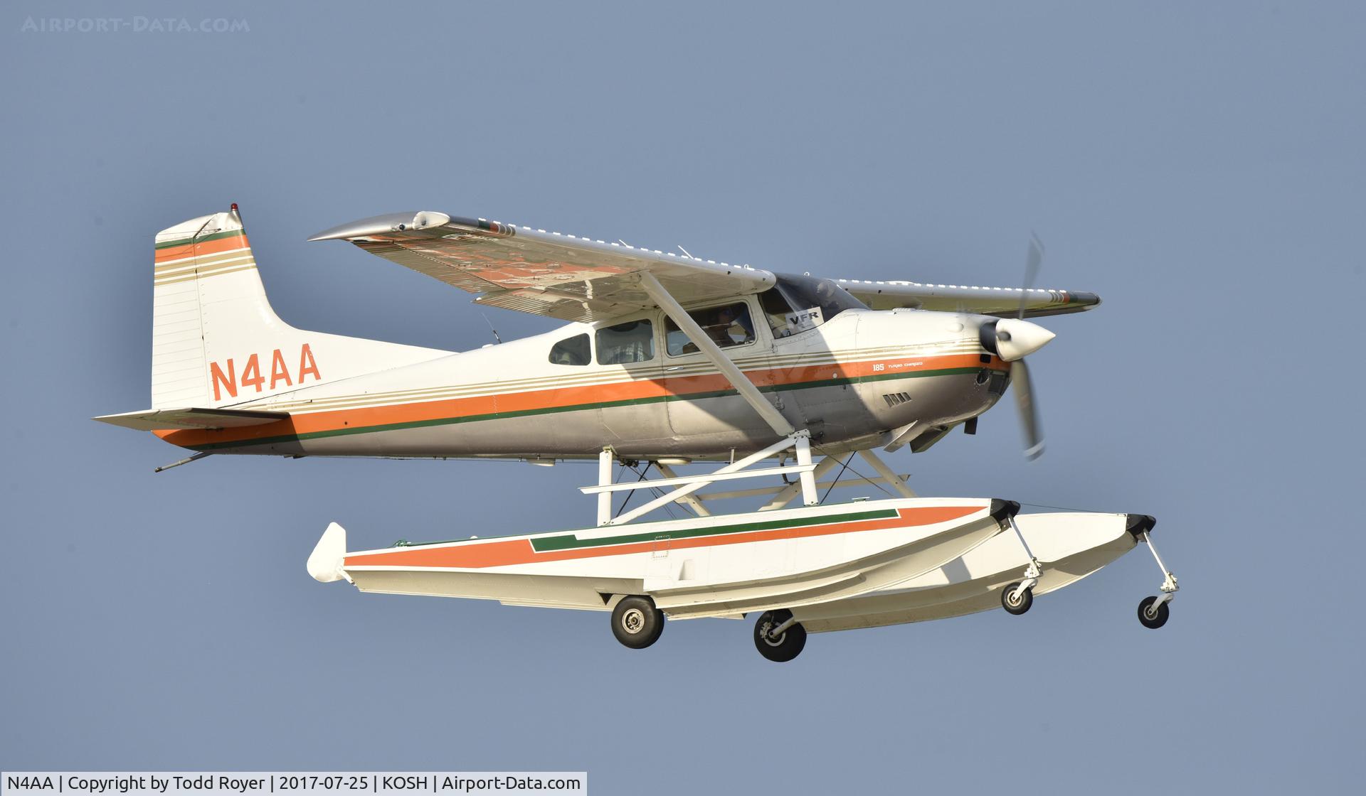 N4AA, 1977 Cessna A185F Skywagon 185 C/N 18503393, Airventure 2017