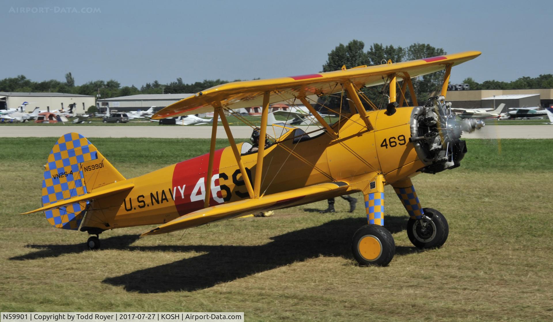 N59901, 1942 Boeing A75N1(PT17) C/N 75-3379, Airventure 2017