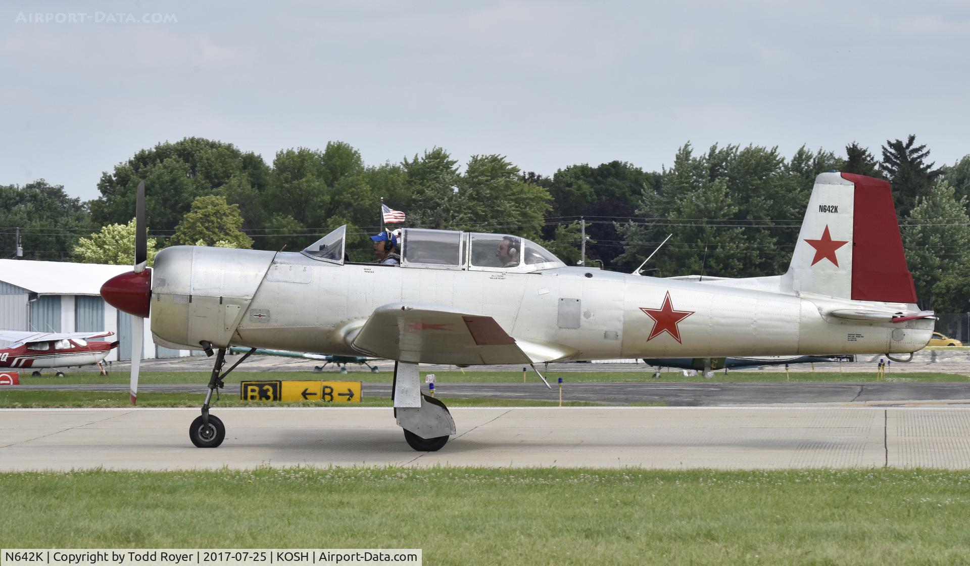 N642K, 1985 Nanchang CJ-6A C/N 4232013, Airventure 2017