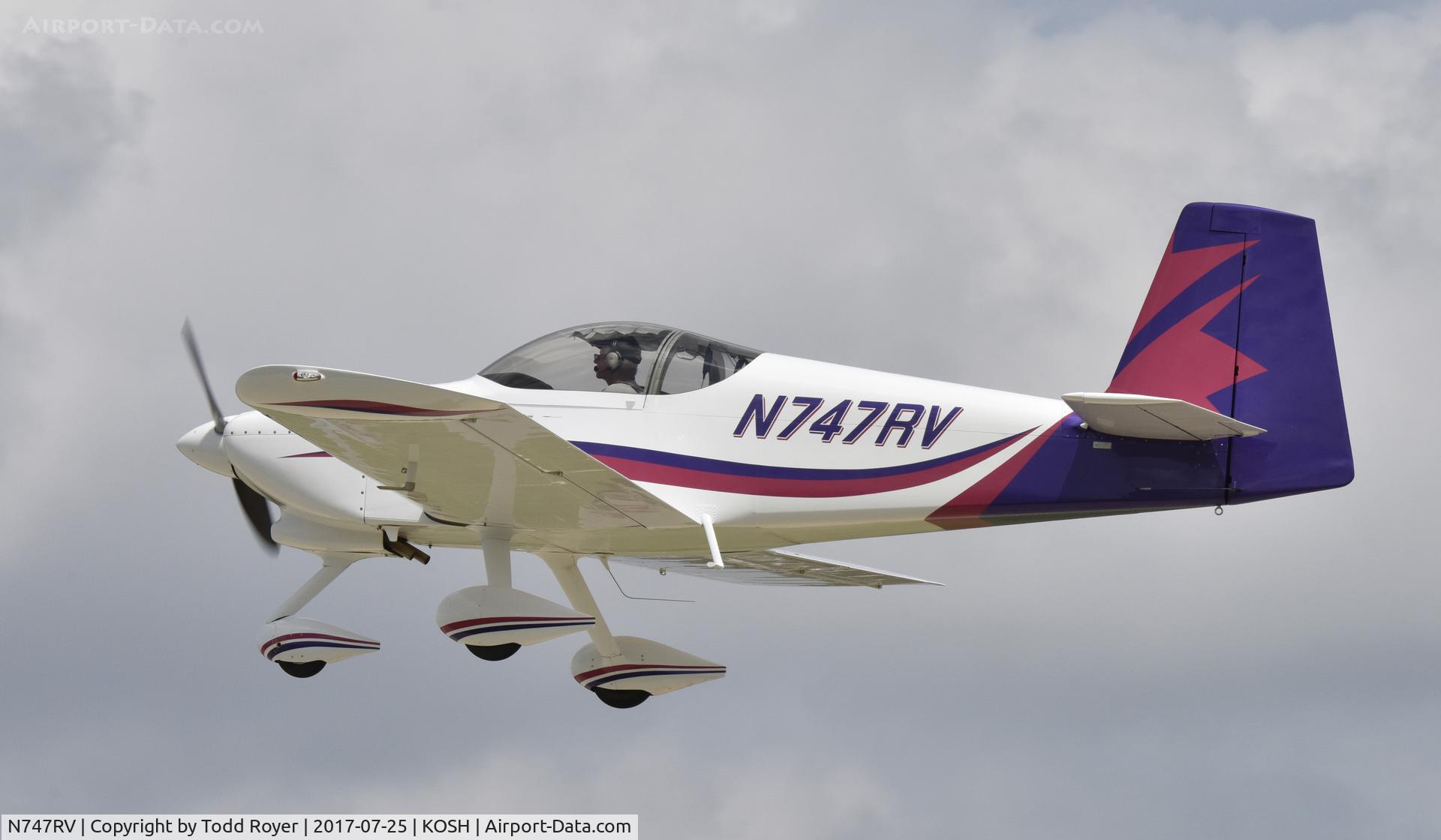 N747RV, 1999 Vans RV-6A C/N 21273, Airventure 2017