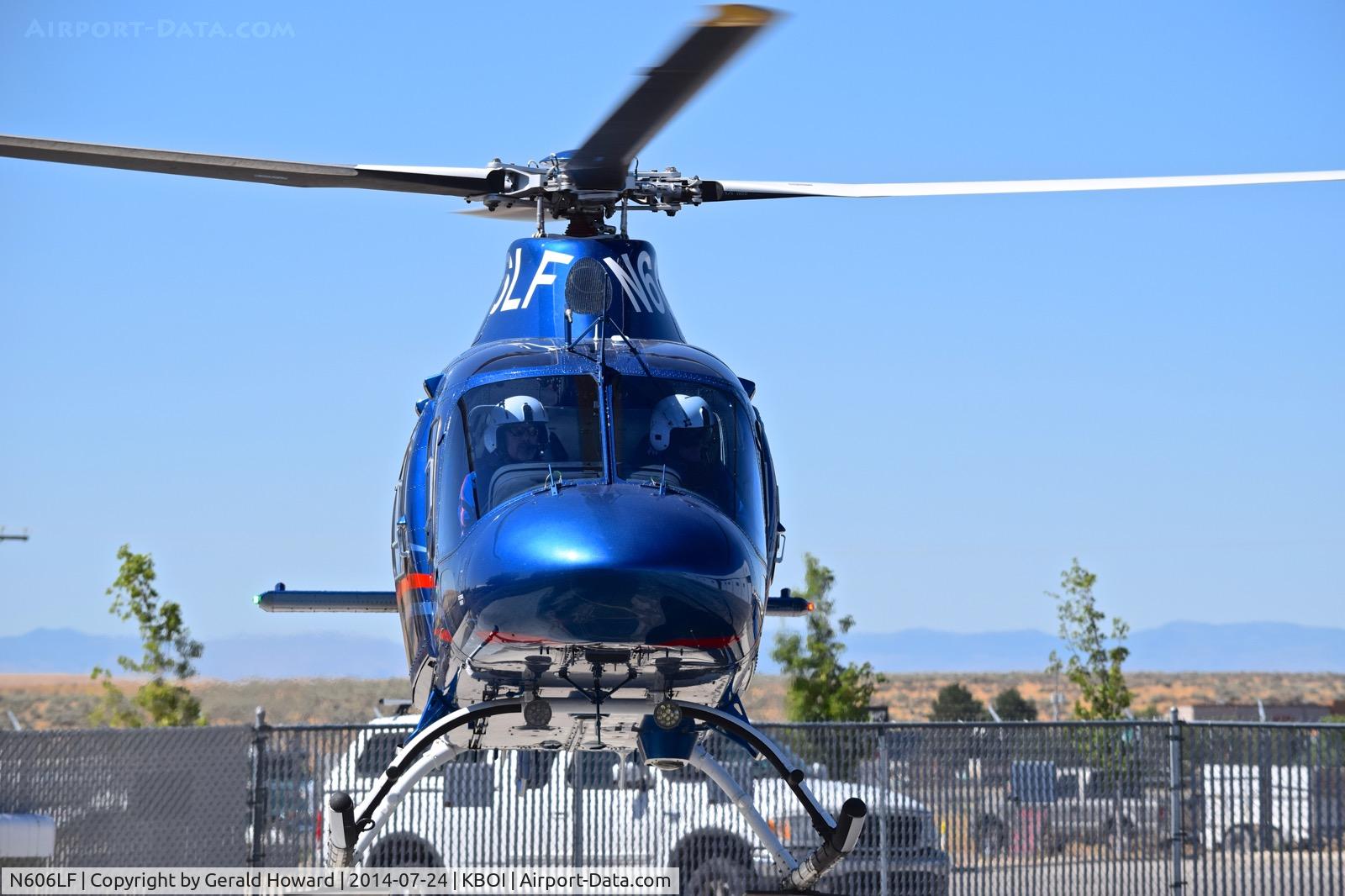 N606LF, 2013 AgustaWestland AW-119 MKII Koala C/N 14812, Frontal view.