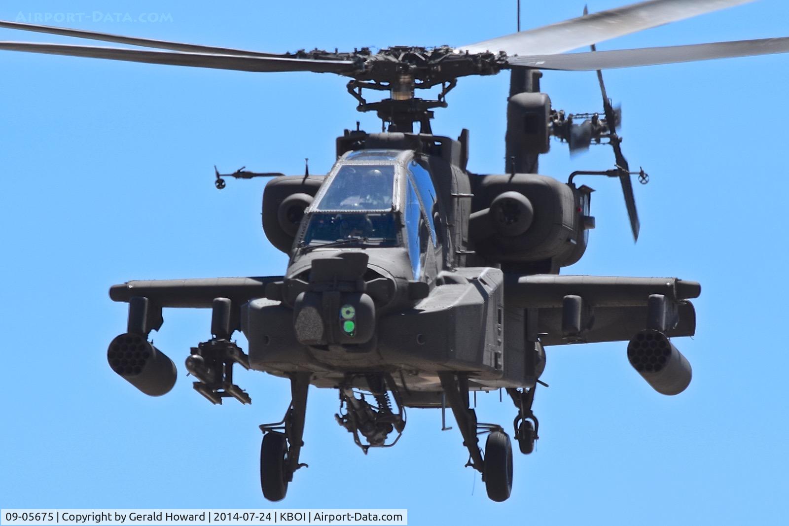 09-05675, 2009 Boeing AH-64D Longbow Apache C/N PVD675, Front view.  1-183rd AVN BN, Idaho Army National Guard