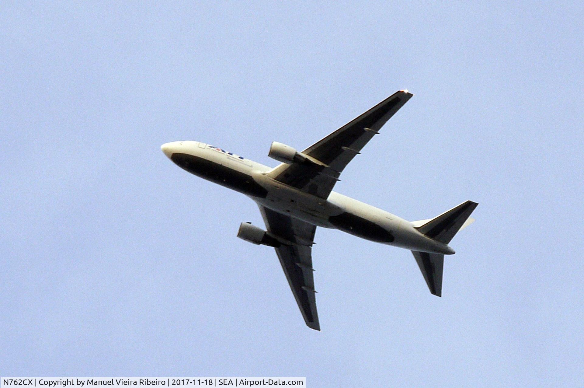 N762CX, 1983 Boeing 767-232(SF) C/N 22225, Arrival in Seattle