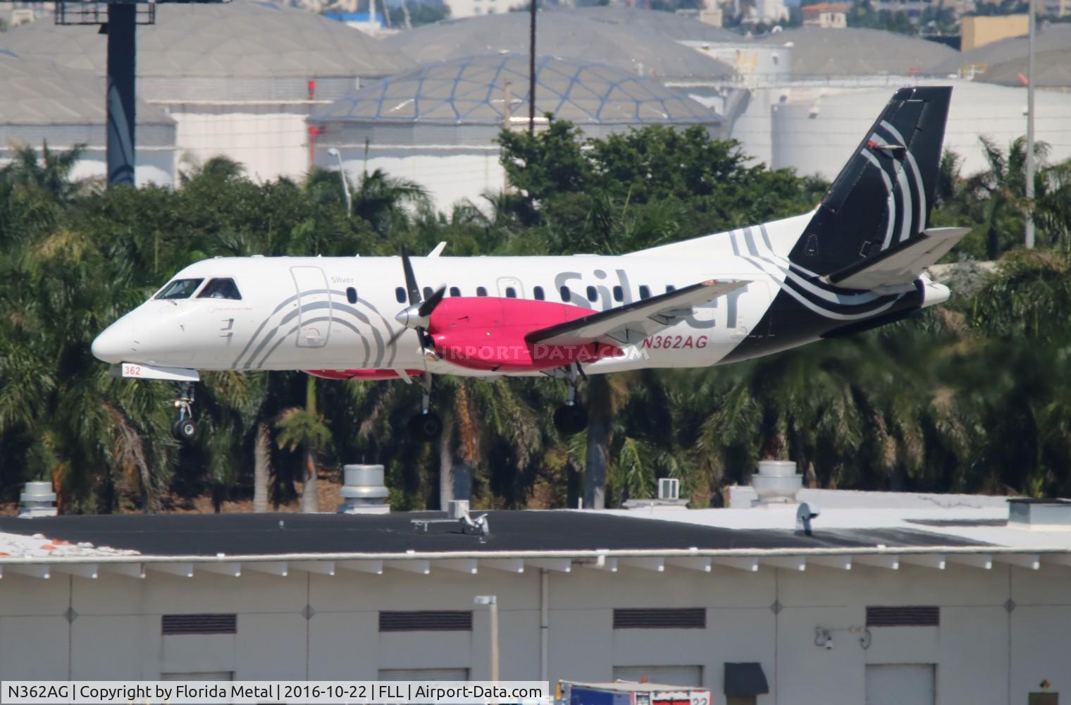 N362AG, 1998 Saab 340B C/N 340B-438, Silver Airways