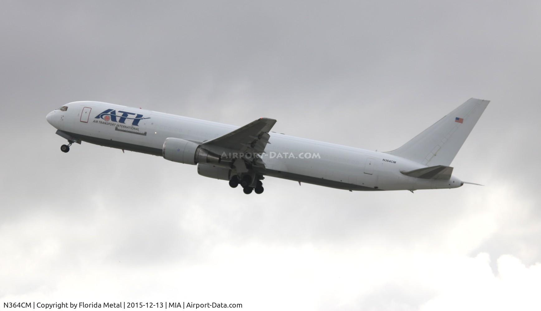 N364CM, 1989 Boeing 767-338/ER C/N 24531, ATI 767-300