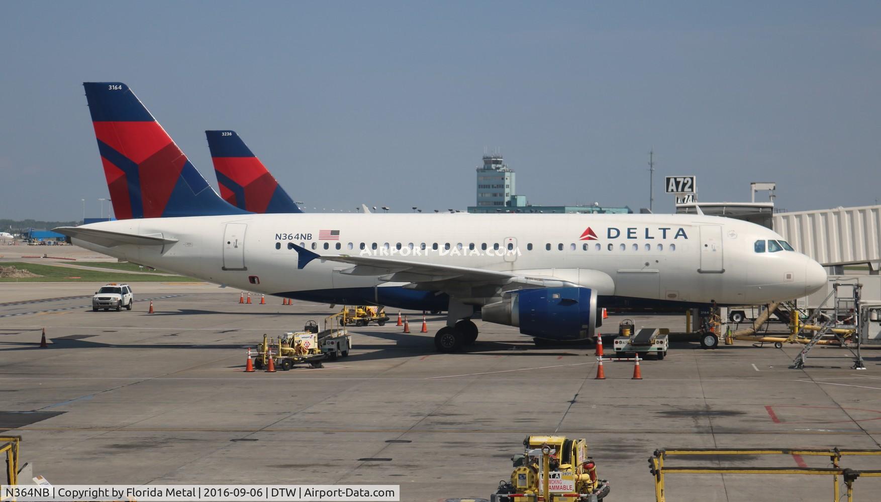 N364NB, 2003 Airbus A319-114 C/N 2002, Delta
