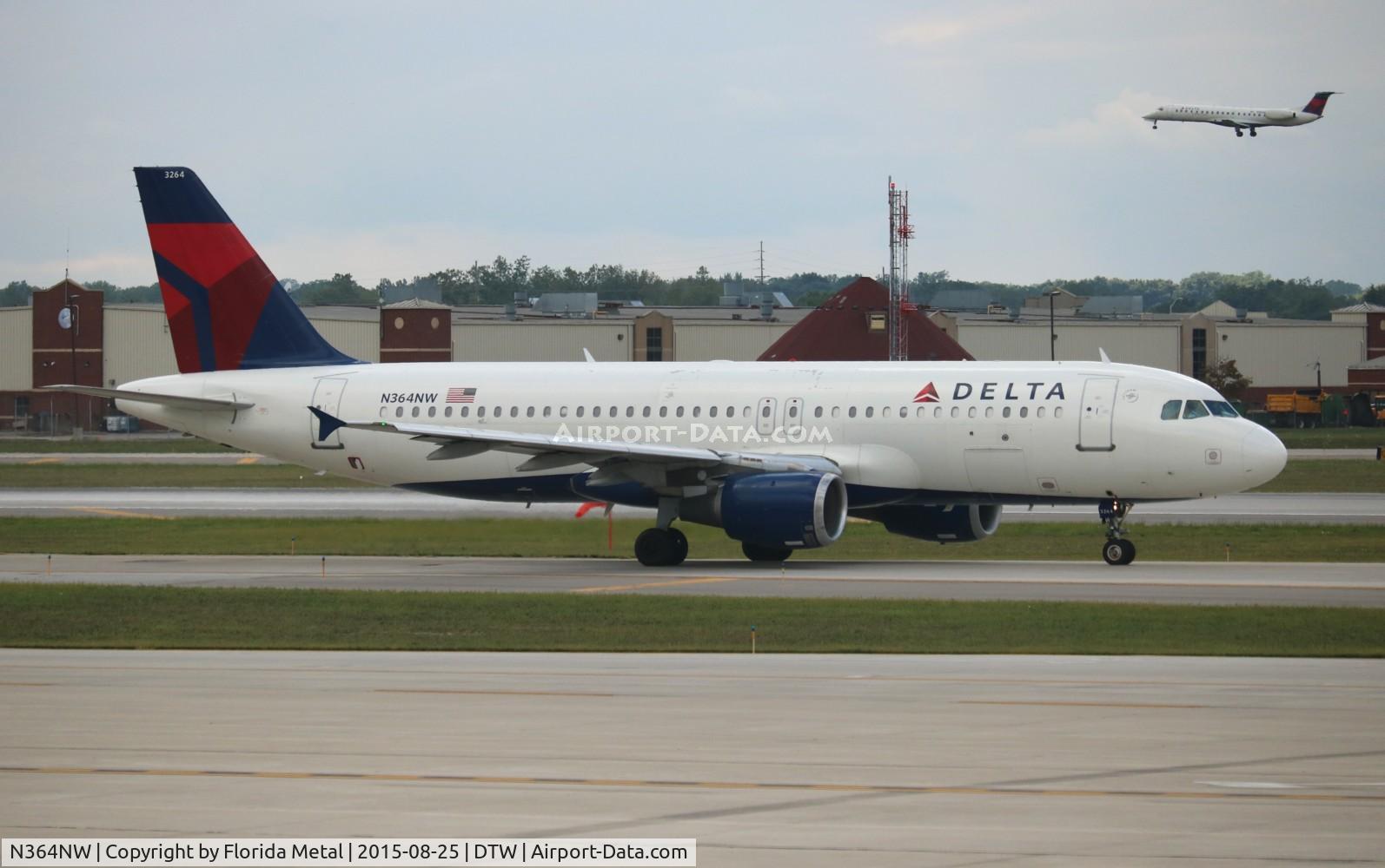 N364NW, 1999 Airbus A320-212 C/N 0962, Delta