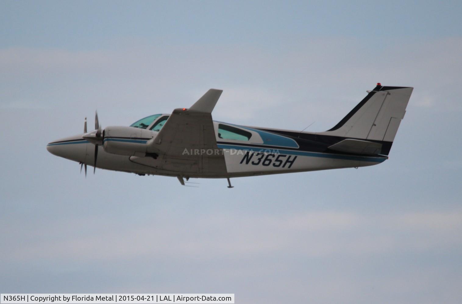N365H, 1965 Beech 95-B55 (T42A) Baron C/N TC-843, Baron 55