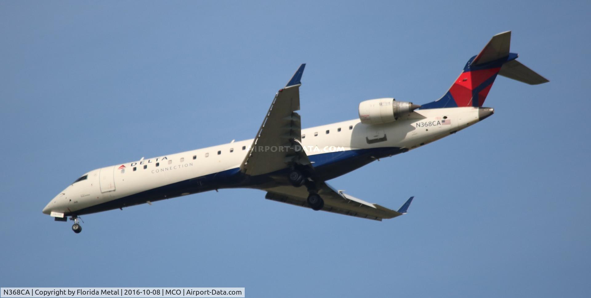 N368CA, 2003 Bombardier CRJ-700 (CL-600-2C10) Regional Jet C/N 10075, Delta Connection