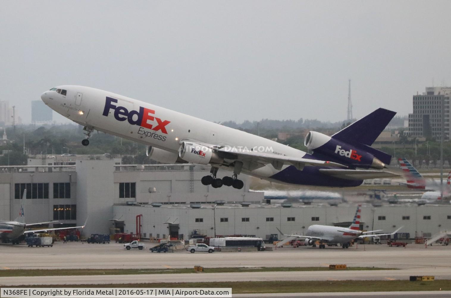 N368FE, 1971 McDonnell Douglas MD-10-10F C/N 46606, Fed Ex