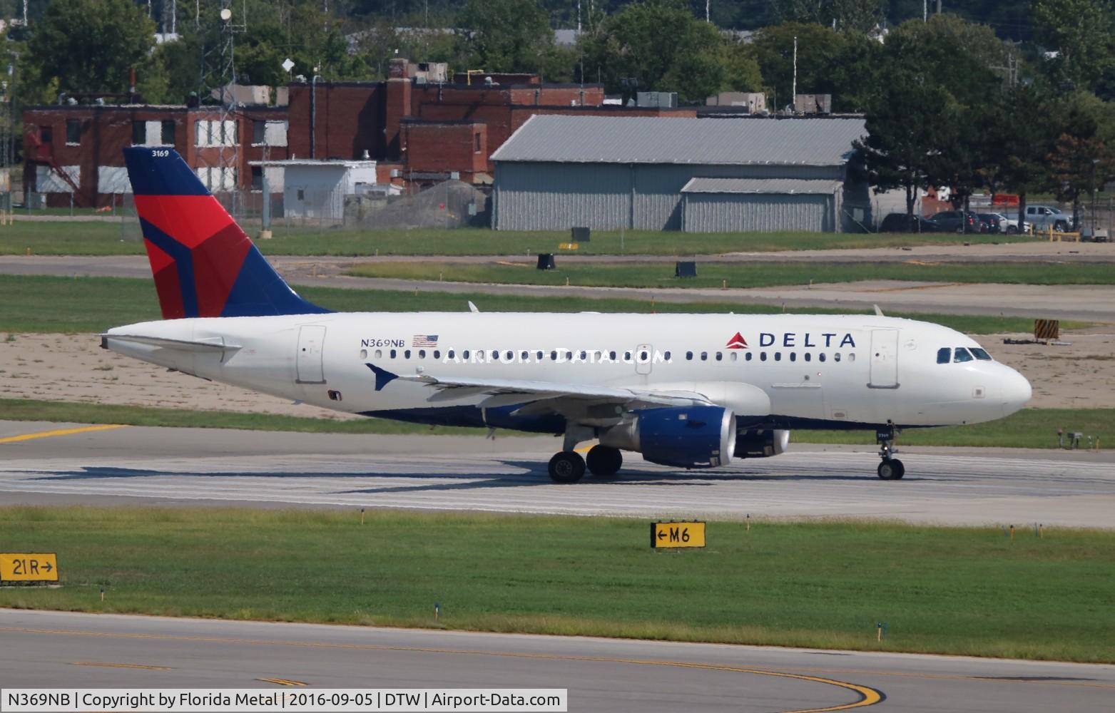 N369NB, 2003 Airbus A319-114 C/N 2047, Delta A319